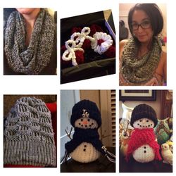 Scarves,snowmen,bay ivories