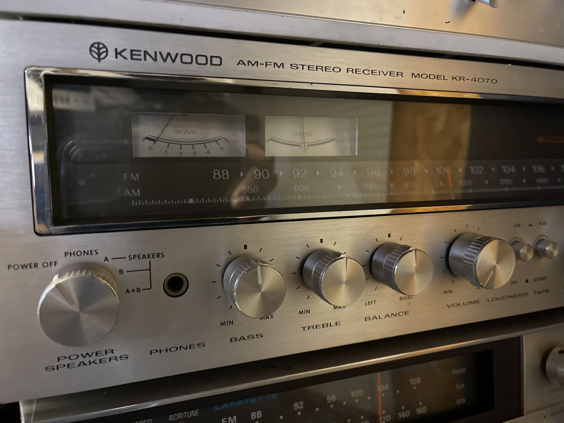 vintage kenwood receiver