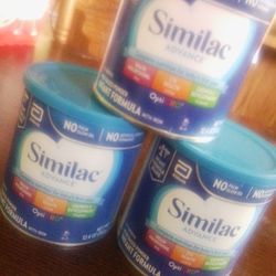 Similac advance cans