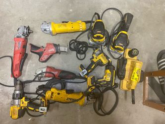 DeWalt Milwaukee Tools Lot Grinder Drill Sander