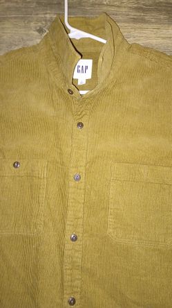 Gap Corduroy Long Sleeve Shirt/Light Jacket (LG Tall)