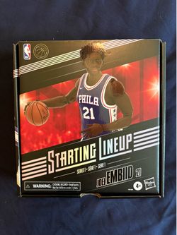 Hasbro Starting Lineup NBA Joel Embiid Luka Dončić and Ja Morant