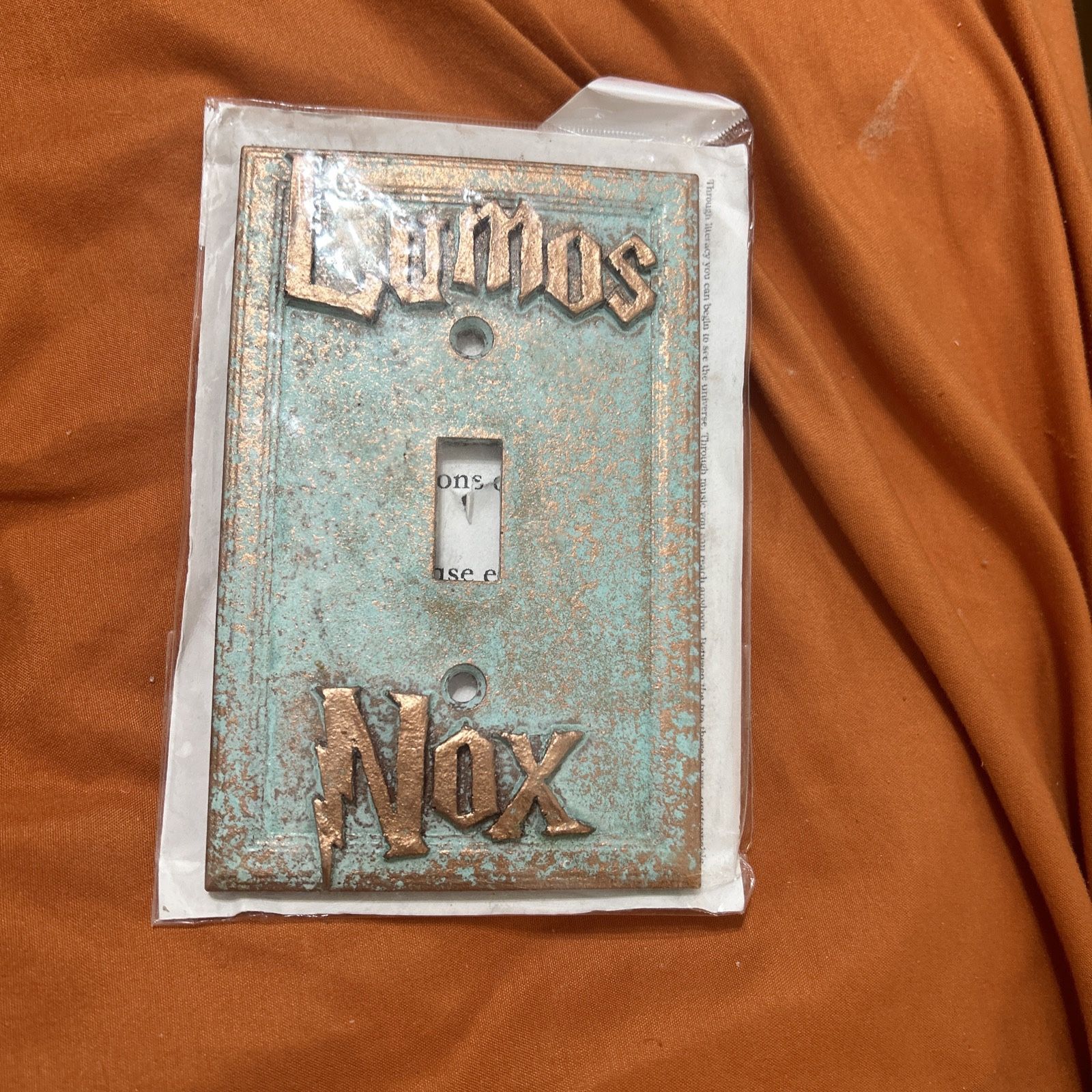 LUMOS NOX/HARRY POTTER Light switch Single Cover/Plate