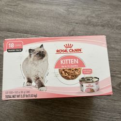 Cat food Royal Canin 18 Cans 
