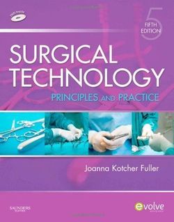 Surgical tech book and workbook