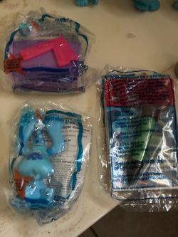 1998 Subway Blue's Clues Kids Pak toys.