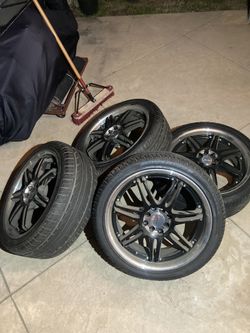 18” Forza Rims And Tires 