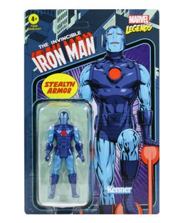 Marvel Legends | Retro 3.75 In | Stealth Suit Iron Man