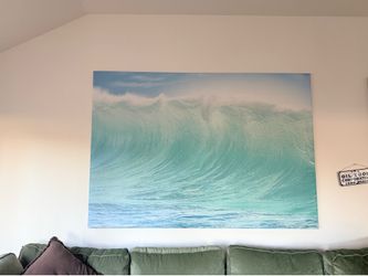Wall Art Canvas Print Ocean