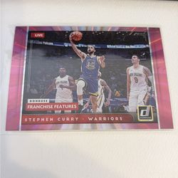 2021-22 Donruss Franchise Features Holo Pink Laser #18 Stephen Curry