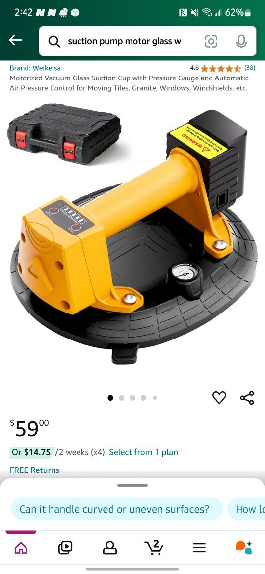 Motorized Suction Pump