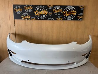 2017 2018 2019 2020 2021 2022 2023 Tesla Model 3 Front Bumper