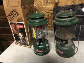 Colman lanterns