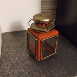 Rustic Lantern Candle Holder (Missing Bottom Piece)