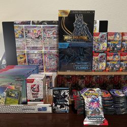 Pokemon - Mega Evolutions, Journey Together, Black Bolt  And Surging Sparks,