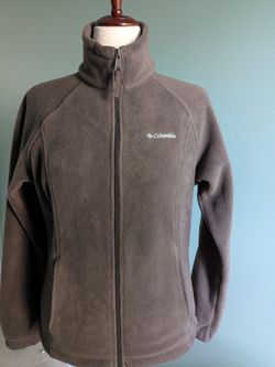 "Columbia Women's Full-zip Fleece Jacket, Brown, size M