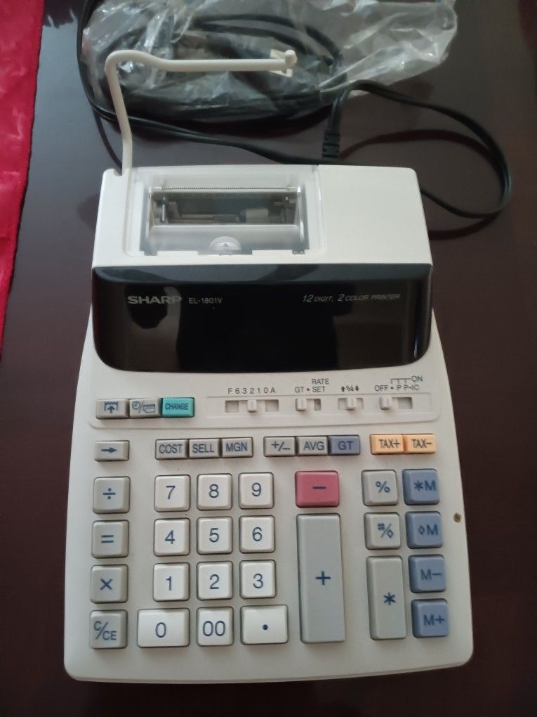 Sharpe Printer/Calculator