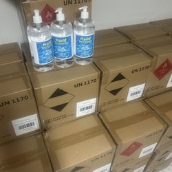 Hand Sanitizer Gel 6 Count Box 