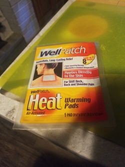 well patch heat warming Pad  