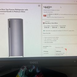 LG 6.0 CU. Ft Single Door Refrigerator 