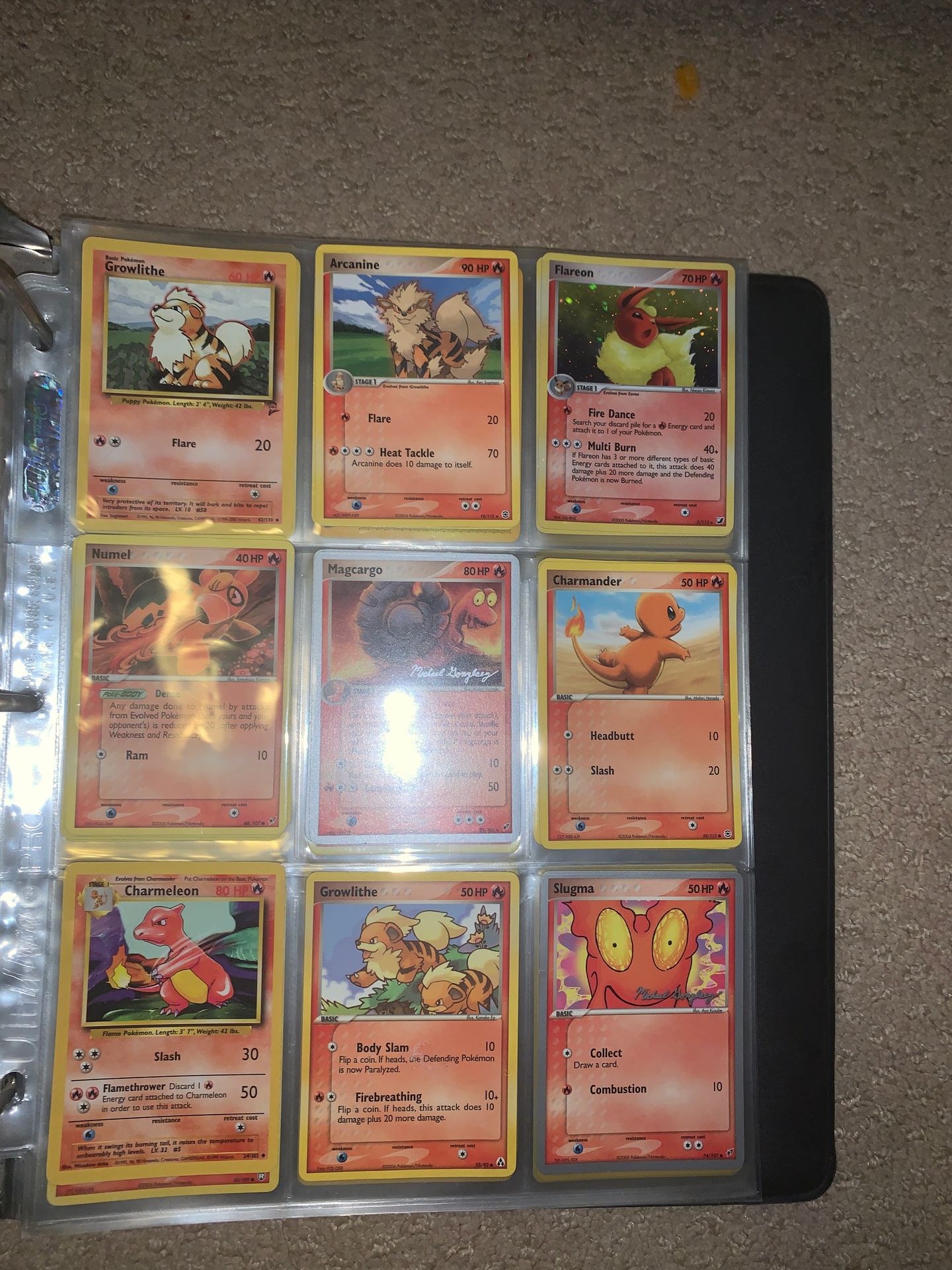 Pokémon Card Binder (old cards)