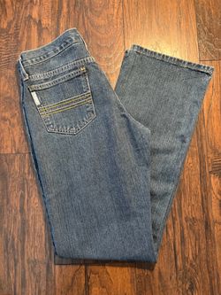 Cinch Men’s White Label Dark Relaxed Fit Straight Leg Jeans 29x32 Western Cowboy