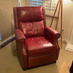 Red Recliner Chair Very Good Condition 