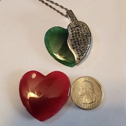 Sterling Heart Necklace 