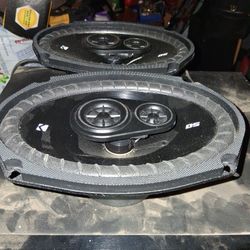 New 6×9 Car Speakers   Kickers  Open Box It Comes With The  Grills Covers
