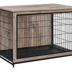 Brand new, In The Box.  Dog Crate Furniture, Side End Table, Modern Kennel for Dogs Indoor 44.1"L x 29.5"W x 32.3"H