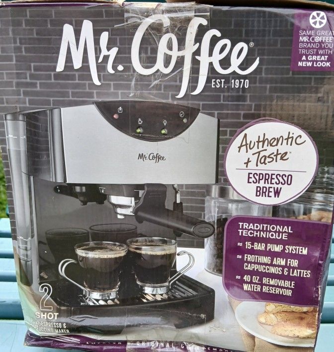 Mr Coffee Espresso Maker