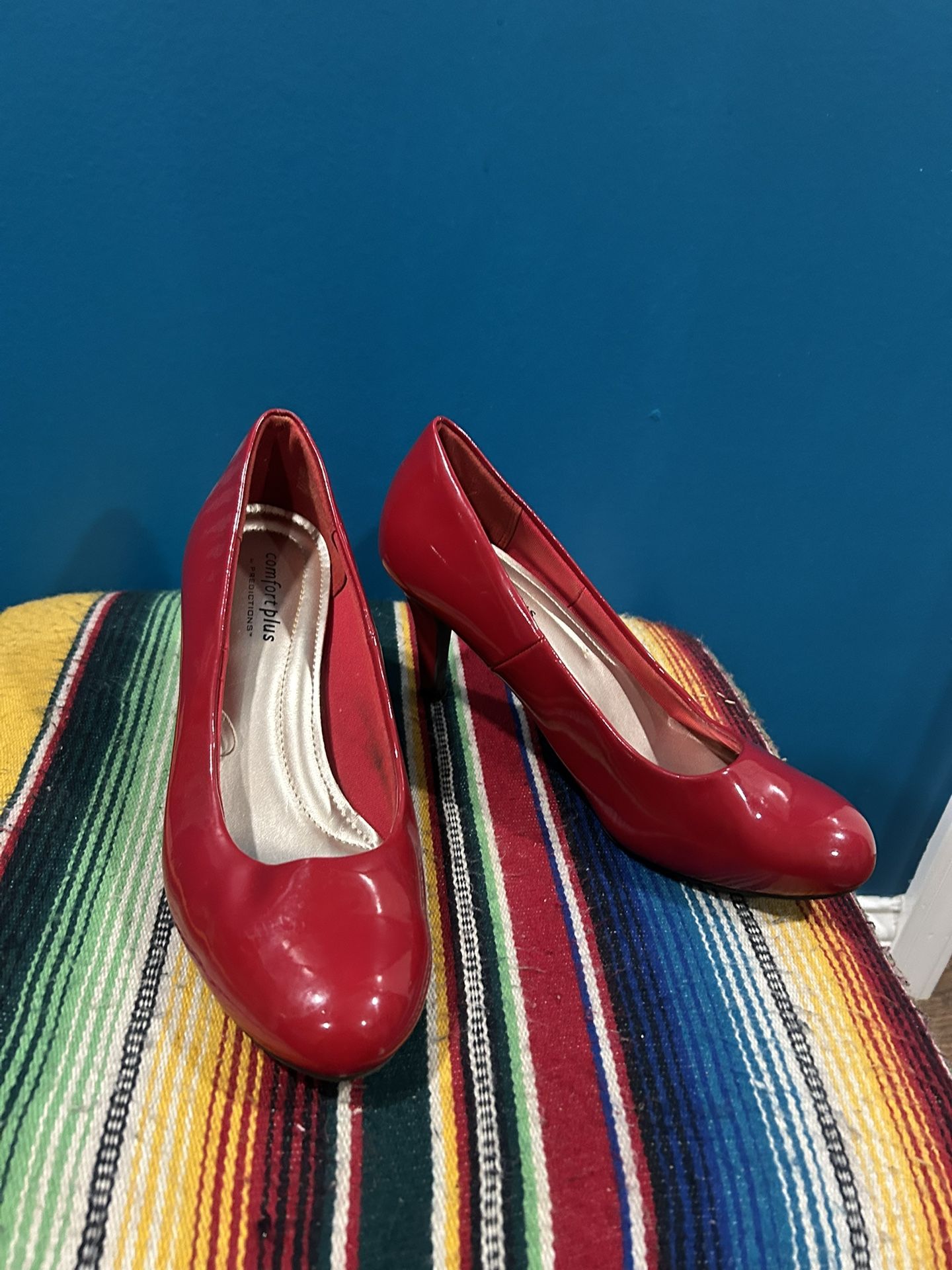Red Shiny Heels