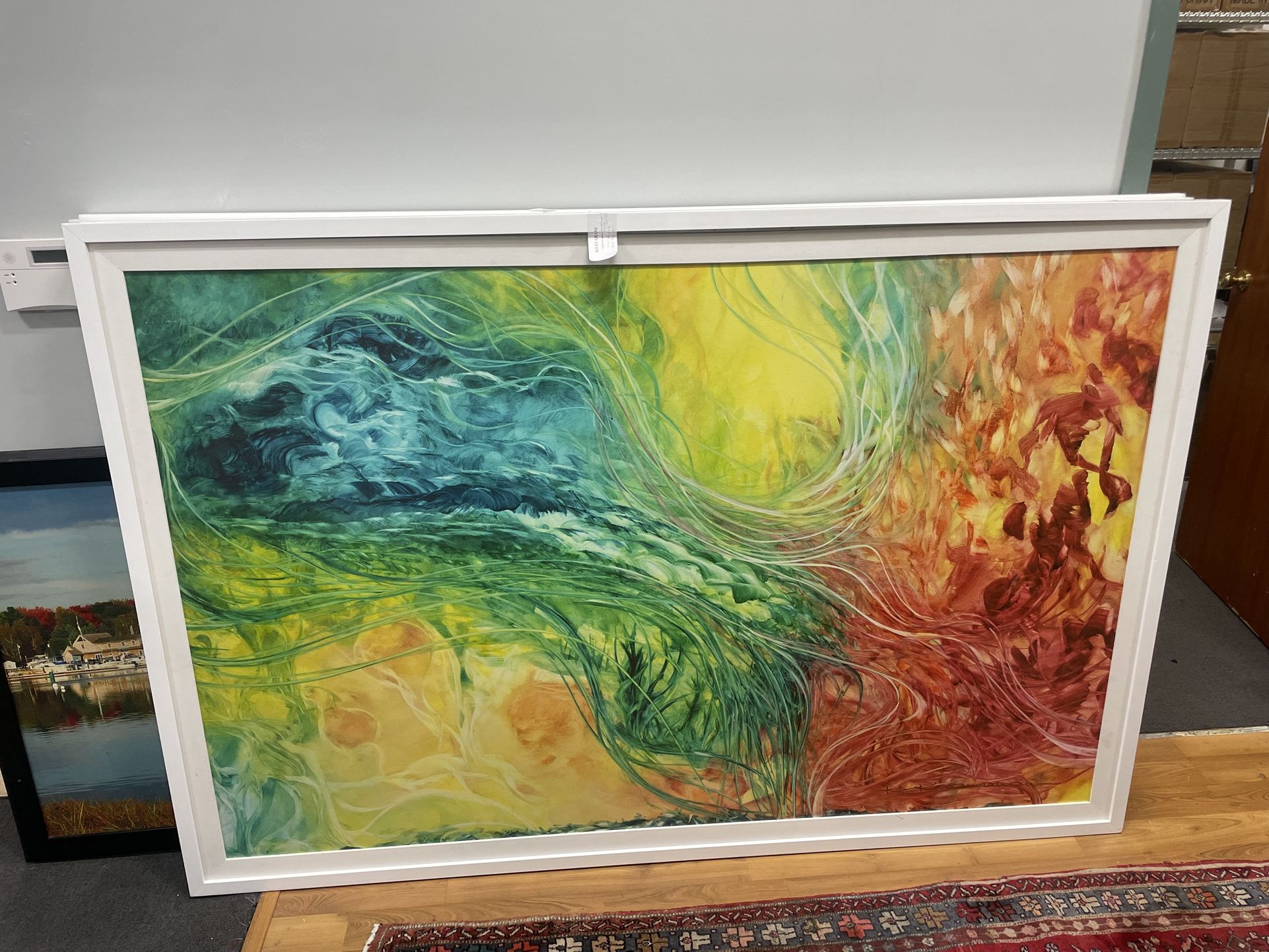 Colorful Limited Edition Abstract Giclee Canvas Print