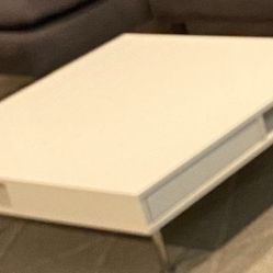 White Coffee Table $50