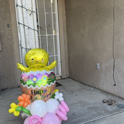 Easter Ballon Bouquet 4 More Available If You Are Interested Let Me Know 