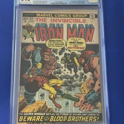 Iron Man #55 CGC 3.5 1st Appearance of Thanos & Drax Marvel Comic 1973