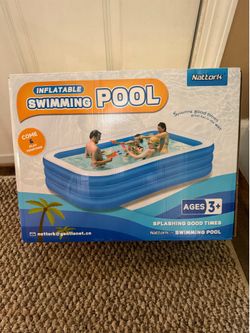 Inflatable swimming pool