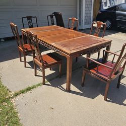 Solid Rosewood Dining Table