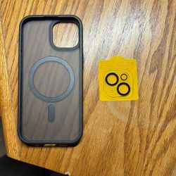 iPhone 15 Case With Camera Lens Cover
