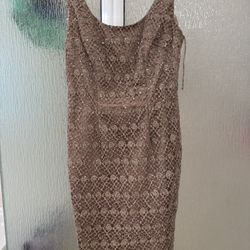 Sequin Rose Dress Size 8 