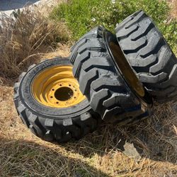 Bobcat Wheel N Tire Set