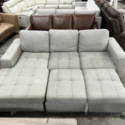Sofa Chaise With Storage And Trundle 