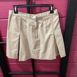 Girls Beige Skirt Size 18