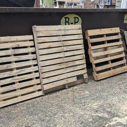 Free Four Wood Pallets 