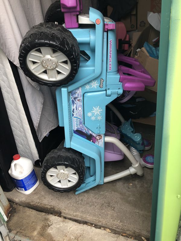 power wheels frozen sled