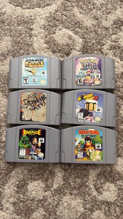 Nintendo 64 games 25 each
