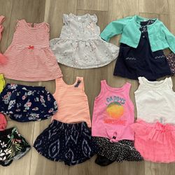 Baby Girl Clothes Size 6 Months 