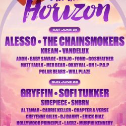 VIP - 2 Day Horizon Festival Tix