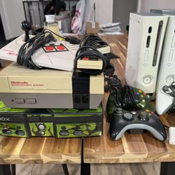 XBOX, XBOX 360, NINTENDO, Video games Read Description.