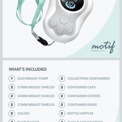 Motif Portable Electric Breast Pump 